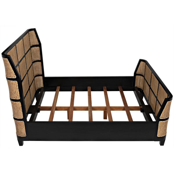 Noir Furniture Porto Bed, Queen, HB-Noir Furniture-Blue Hand Home