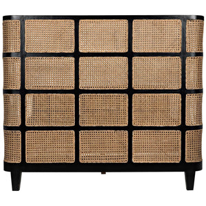 Noir Furniture Porto Bed, Queen, HB-Noir Furniture-Blue Hand Home