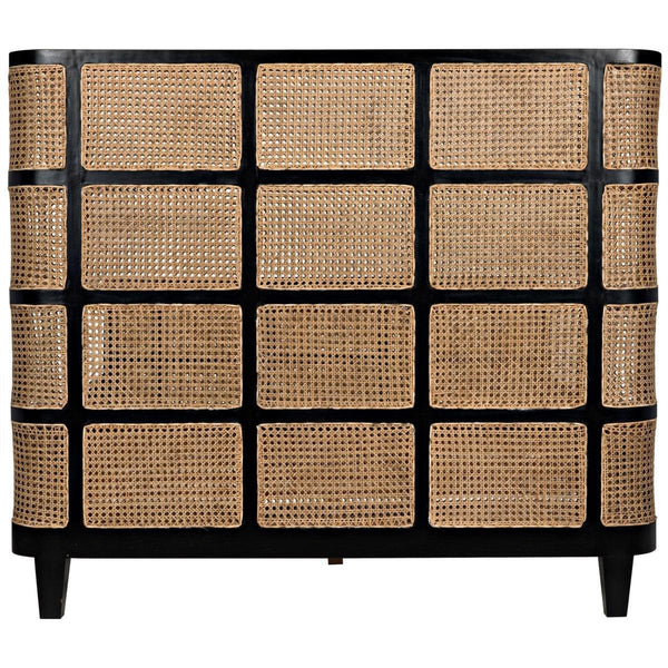 Noir Furniture Porto Bed, Queen, HB-Noir Furniture-Blue Hand Home