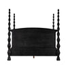 Brancusi Bed, Eastern King, Hand Rubbed Black-Noir Furniture-Blue Hand Home