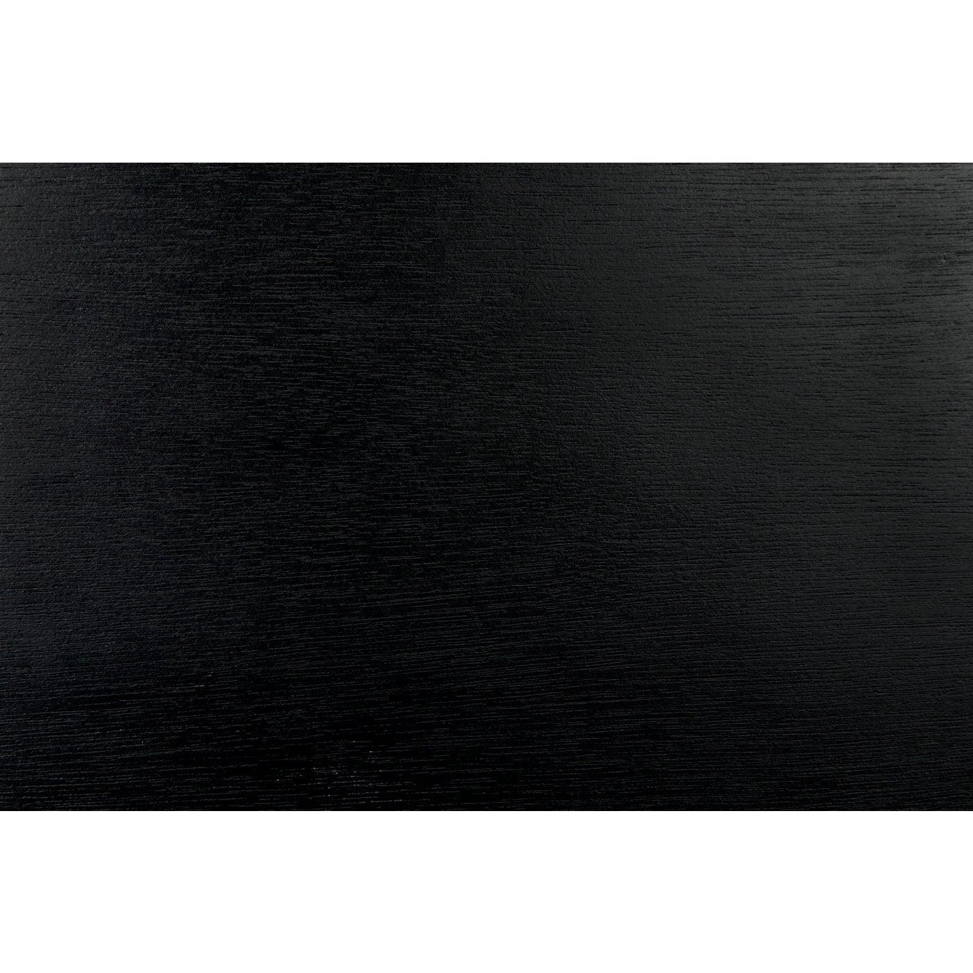Noir Brancusi Bed, Queen, Hand Rubbed Black-Noir Furniture-Blue Hand Home