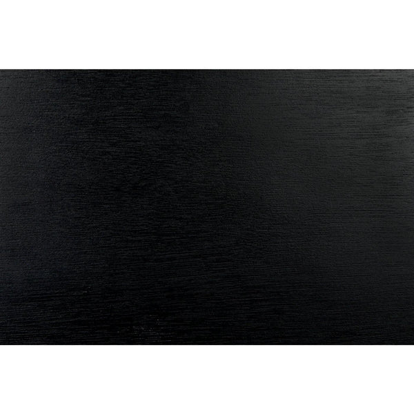 Noir Brancusi Bed, Queen, Hand Rubbed Black-Noir Furniture-Blue Hand Home