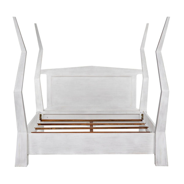 Patras Bed, California King-Noir Furniture-Blue Hand Home