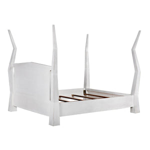 Patras Bed, California King-Noir Furniture-Blue Hand Home