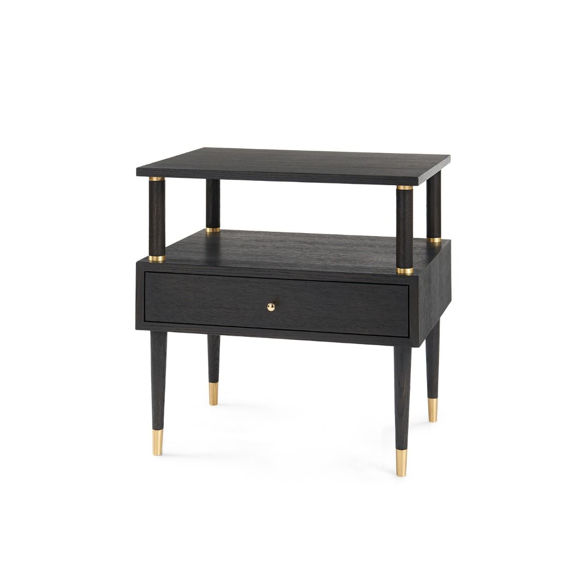 Villa & House - Gabriel 1-drawer Side Table-Bungalow 5-Blue Hand Home