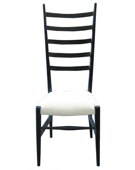 Ladder Chair, Hand Rubbed Black