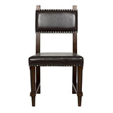 Noir Furniture Kerouac Chair, Distressed Brown-Noir Furniture-Blue Hand Home