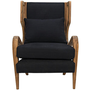 Noir Furniture Carol Chair, Teak-Noir Furniture-Blue Hand Home