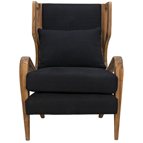 Noir Furniture Carol Chair, Teak-Noir Furniture-Blue Hand Home
