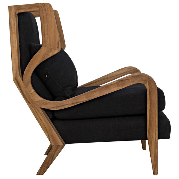 Noir Furniture Carol Chair, Teak-Noir Furniture-Blue Hand Home