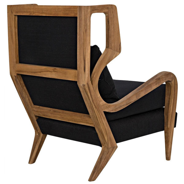 Noir Furniture Carol Chair, Teak-Noir Furniture-Blue Hand Home