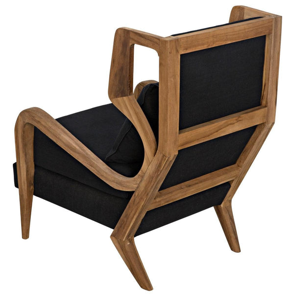 Noir Furniture Carol Chair, Teak-Noir Furniture-Blue Hand Home