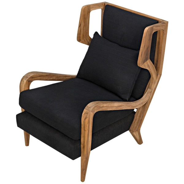 Noir Furniture Carol Chair, Teak-Noir Furniture-Blue Hand Home