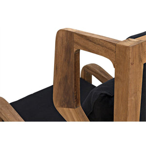 Noir Furniture Carol Chair, Teak-Noir Furniture-Blue Hand Home
