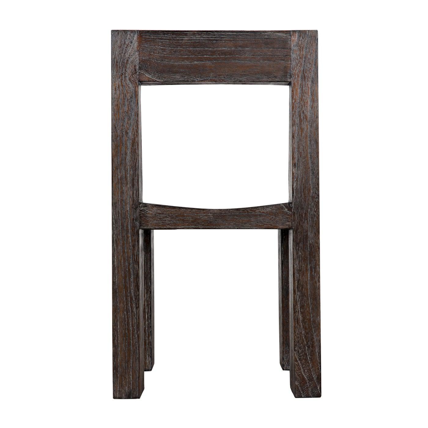 Noir Fiorelli Chair, Sombre Finish-Noir Furniture-Blue Hand Home