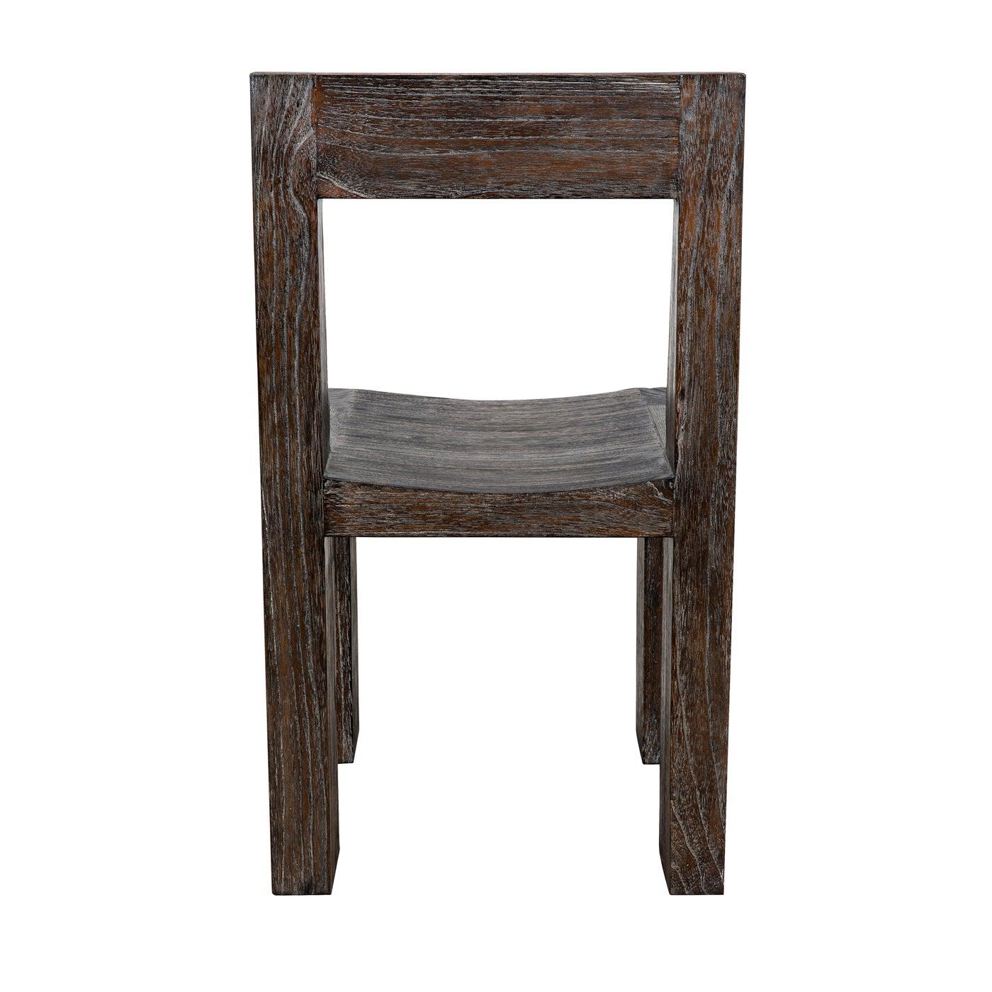 Noir Fiorelli Chair, Sombre Finish-Noir Furniture-Blue Hand Home