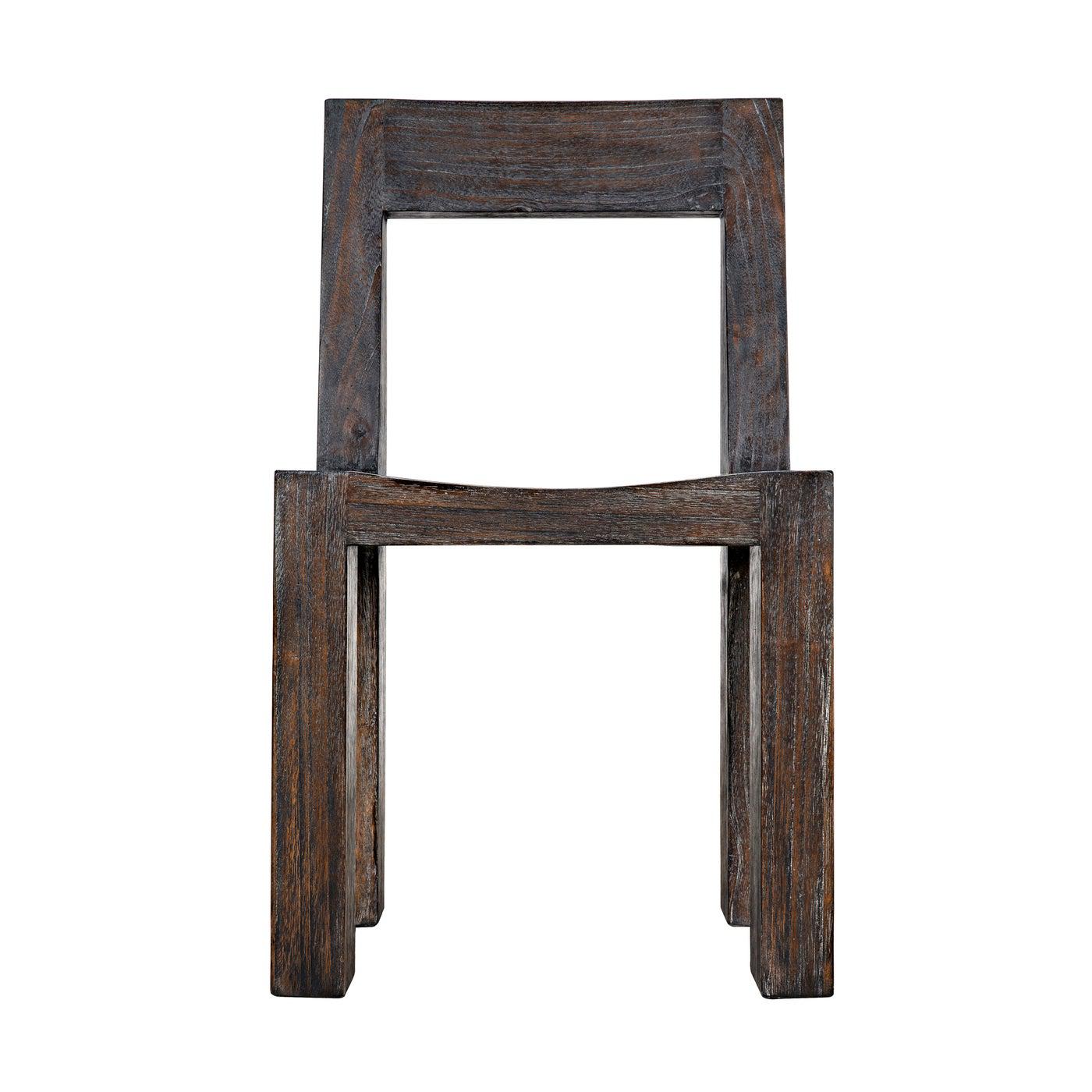 Noir Fiorelli Chair, Sombre Finish-Noir Furniture-Blue Hand Home