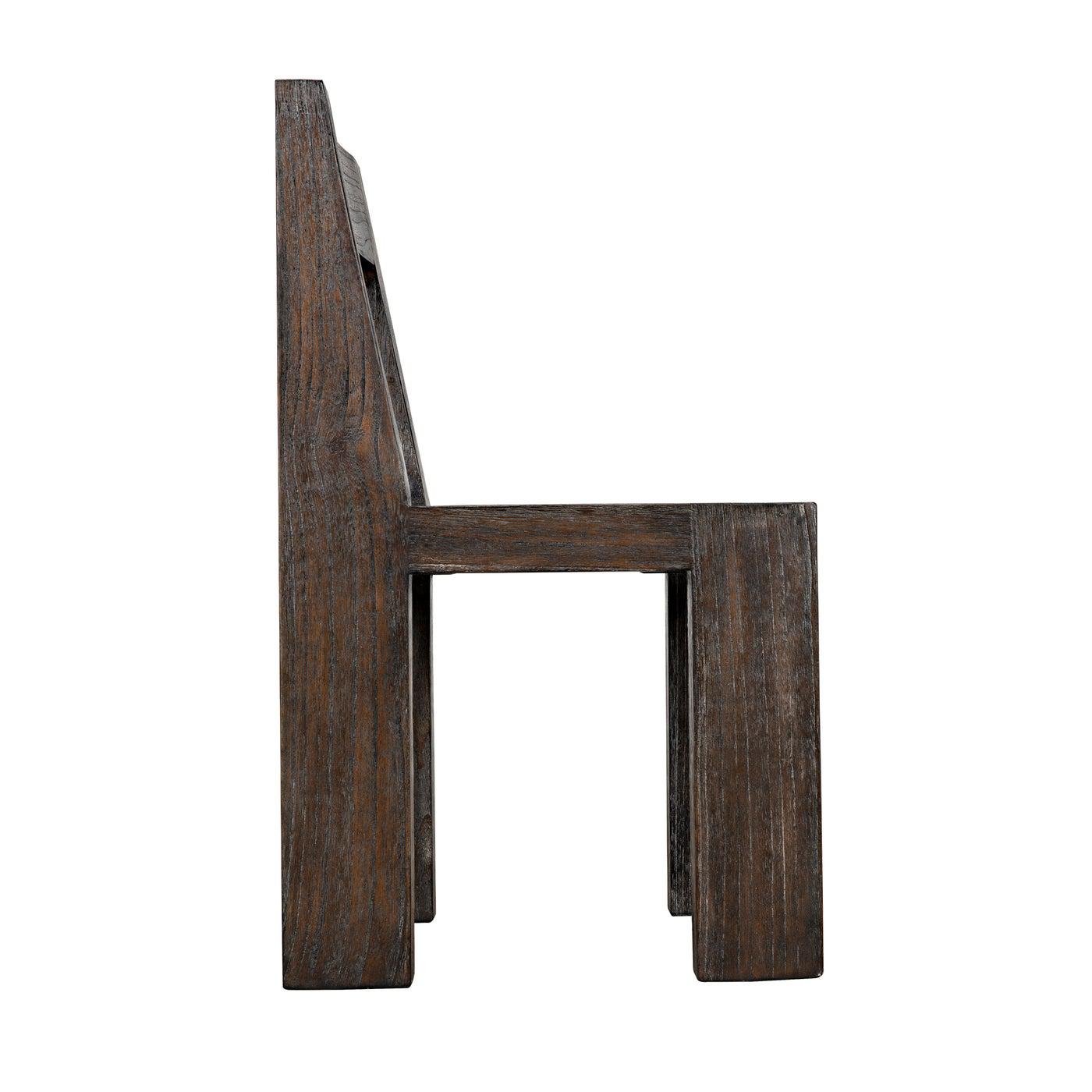 Noir Fiorelli Chair, Sombre Finish-Noir Furniture-Blue Hand Home
