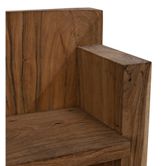 Noir Amun Chair, Munggur-Noir Furniture-Blue Hand Home