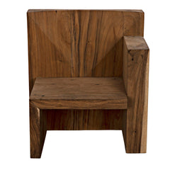 Noir Amun Chair, Munggur-Noir Furniture-Blue Hand Home