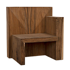 Noir Amun Chair, Munggur-Noir Furniture-Blue Hand Home