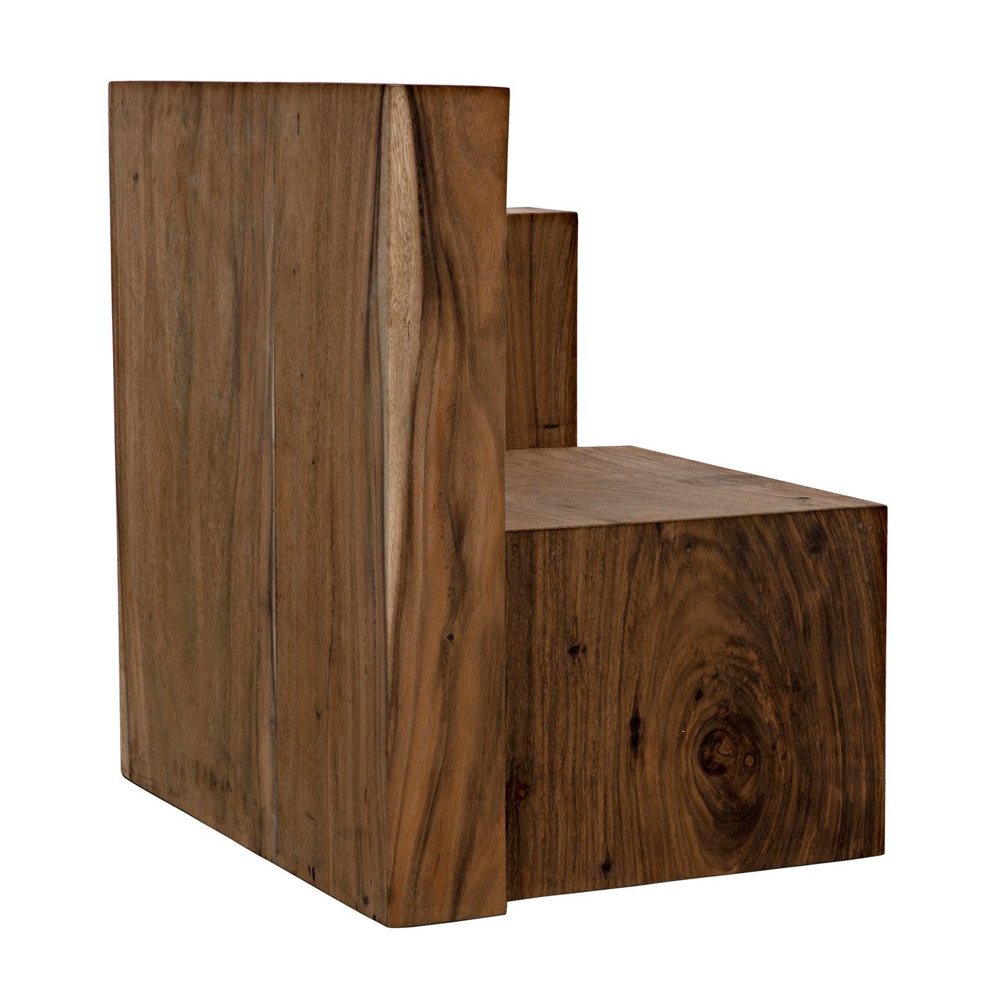 Noir Amun Chair, Munggur-Noir Furniture-Blue Hand Home
