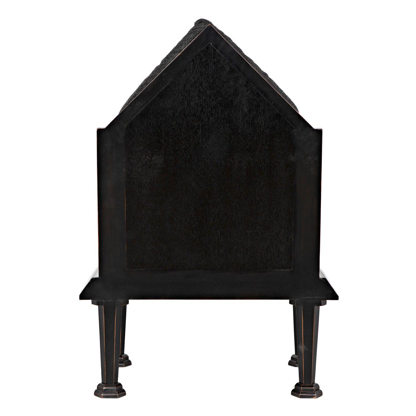 Resurrection Chair w/US Made Cushions-Noir Furniture-Blue Hand Home