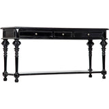 Noir Colonial Sofa Table Black-Noir Furniture-Blue Hand Home