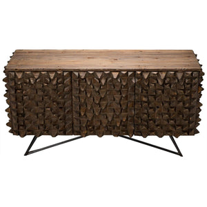Noir New York Sideboard, Petite-Noir Furniture-Blue Hand Home