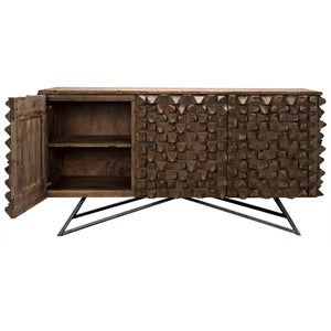 Noir New York Sideboard, Petite-Noir Furniture-Blue Hand Home