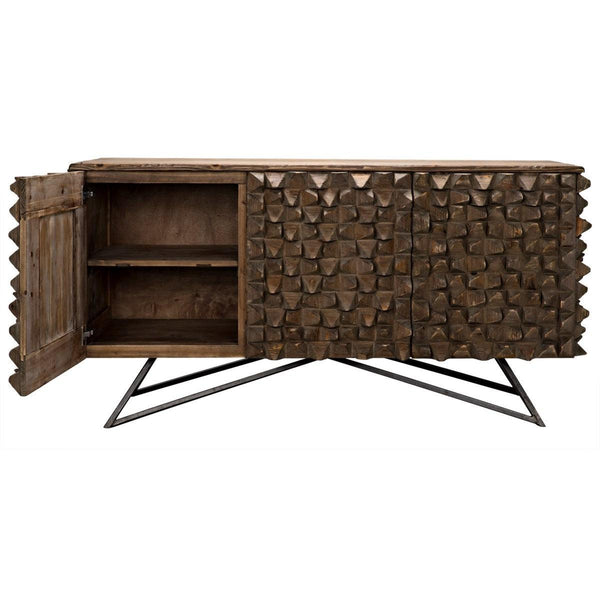 Noir New York Sideboard, Petite-Noir Furniture-Blue Hand Home