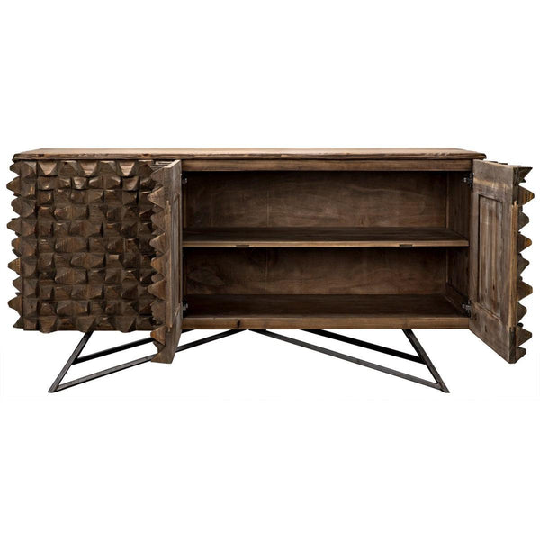 Noir New York Sideboard, Petite-Noir Furniture-Blue Hand Home