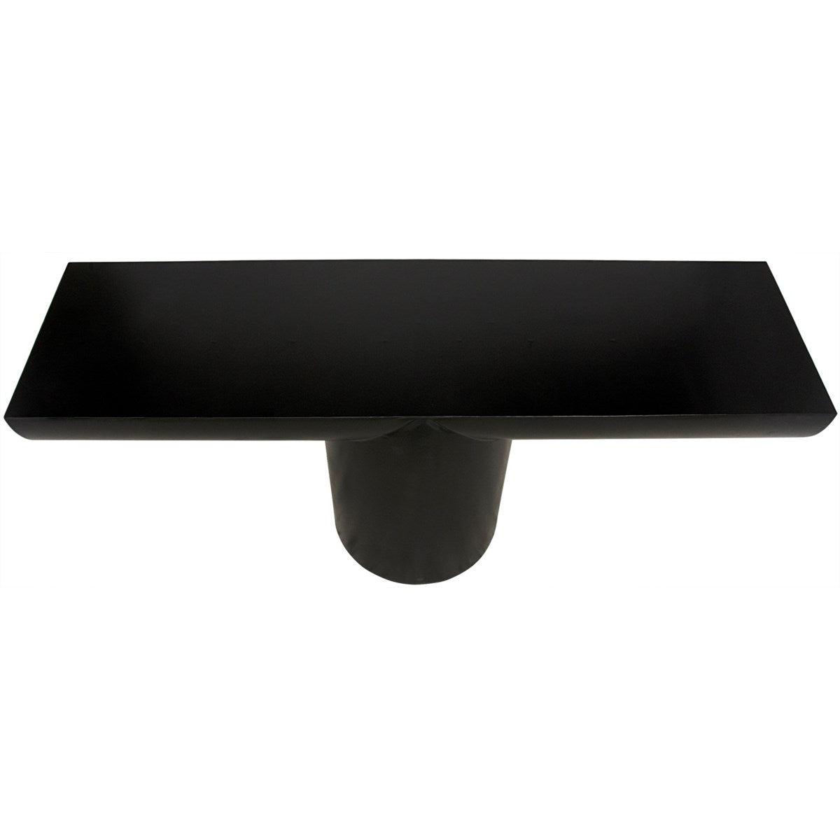 Noir Furniture T Console, Black Metal-Noir Furniture-Blue Hand Home