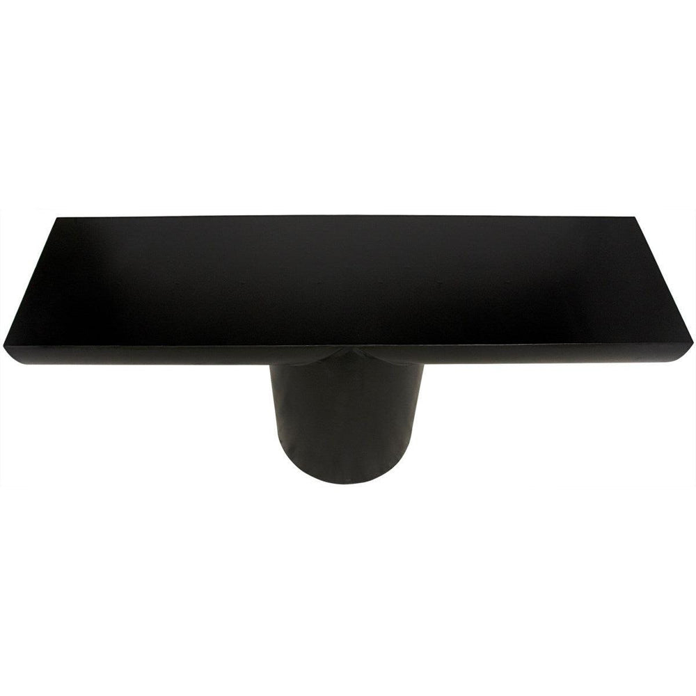 Noir Furniture T Console, Black Metal-Noir Furniture-Blue Hand Home