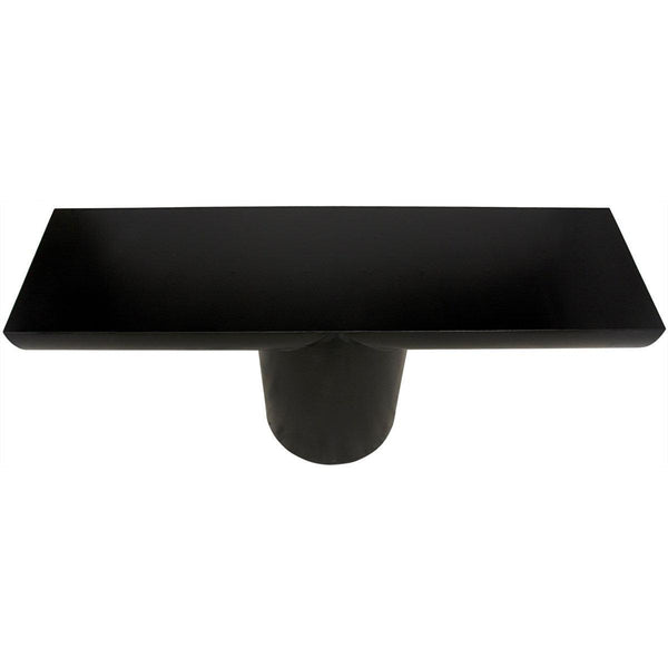 Noir Furniture T Console, Black Metal-Noir Furniture-Blue Hand Home
