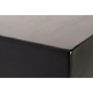 Noir Furniture T Console, Black Metal-Noir Furniture-Blue Hand Home
