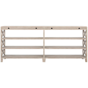 Sutton Console, White Wash-Noir Furniture-Blue Hand Home
