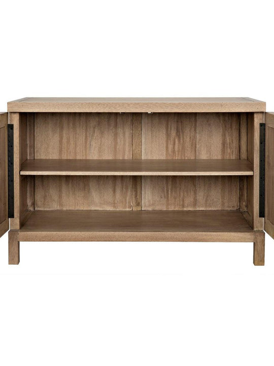 Quadrant 2 Door Sideboard, Washed Walnut
