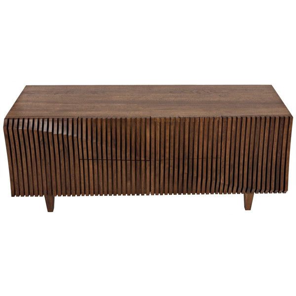 Noir Furniture Jin-Ho Sideboard, Dark Walnut-Noir Furniture-Blue Hand Home