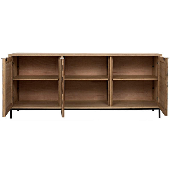 Noir Furniture Herringbone Sideboard-Noir Furniture-Blue Hand Home