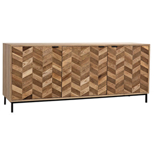 Noir Furniture Herringbone Sideboard-Noir Furniture-Blue Hand Home
