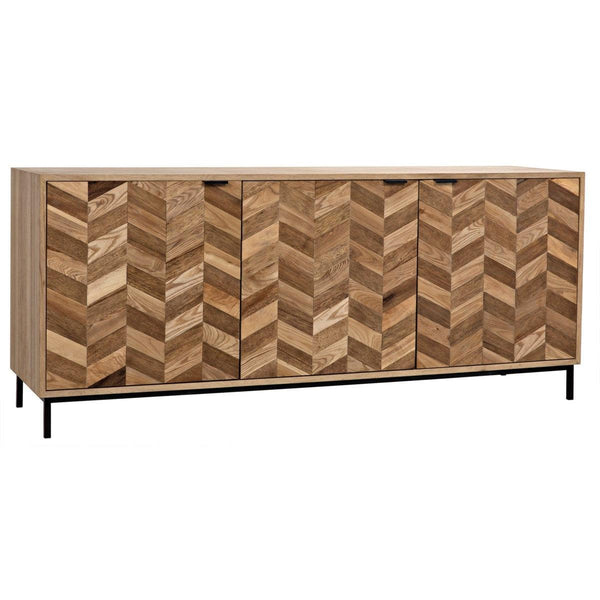 Noir Furniture Herringbone Sideboard-Noir Furniture-Blue Hand Home