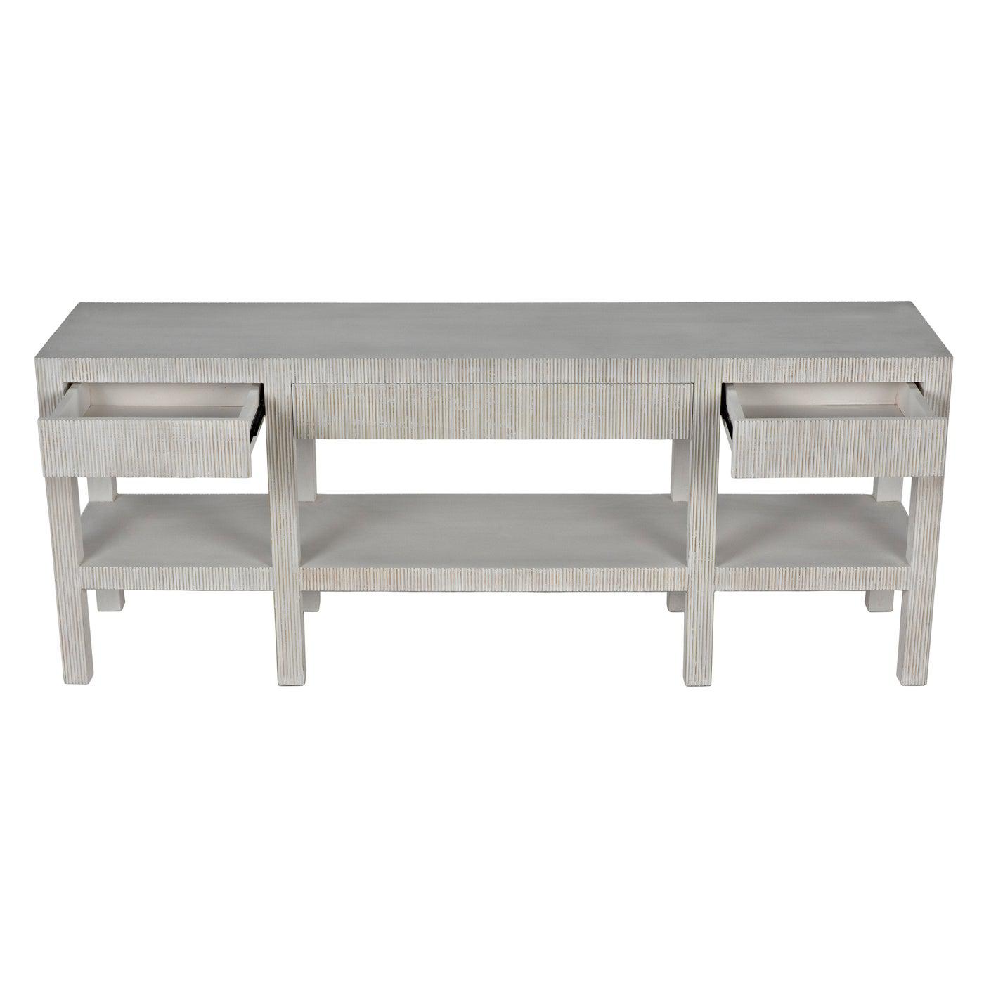 Conrad Console, White Wash