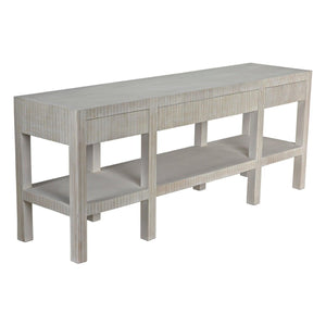Conrad Console, White Wash-Noir Furniture-Blue Hand Home