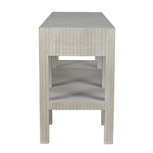 Conrad Console, White Wash-Noir Furniture-Blue Hand Home