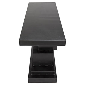 Noir Furniture Platoon Console, Black Metal-Noir Furniture-Blue Hand Home