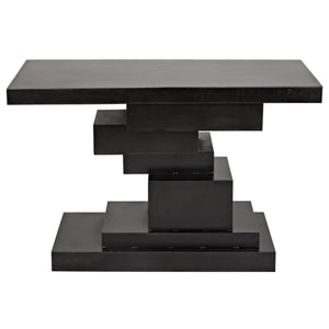 Noir Furniture Platoon Console, Black Metal-Noir Furniture-Blue Hand Home