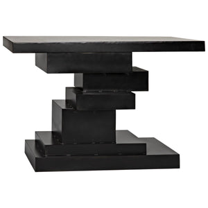 Noir Furniture Platoon Console, Black Metal-Noir Furniture-Blue Hand Home