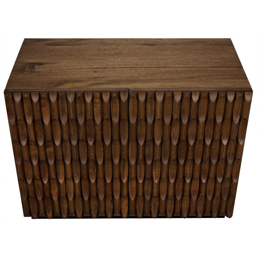 Noir Alameda Sideboard, Dark Walnut-Noir Furniture-Blue Hand Home