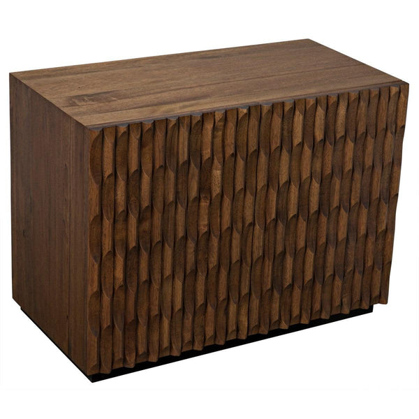 Noir Alameda Sideboard, Dark Walnut-Noir Furniture-Blue Hand Home